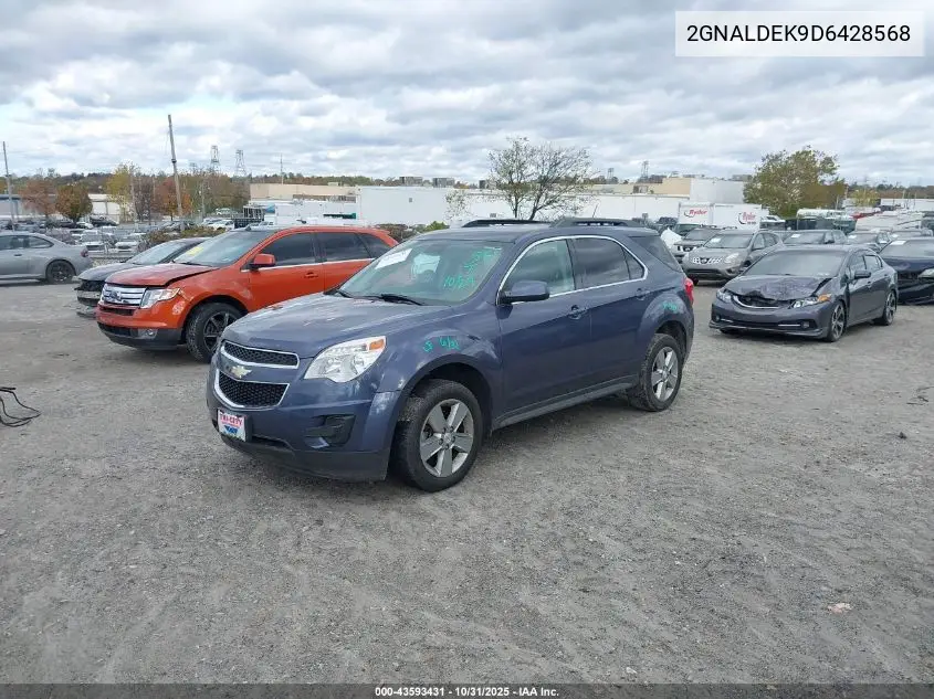2GNALDEK9D6428568 2013 Chevrolet Equinox 1Lt