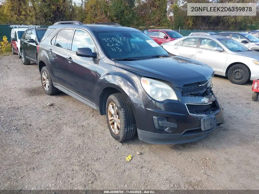 2GNFLEEK2D6359878 2013 Chevrolet Equinox 1Lt