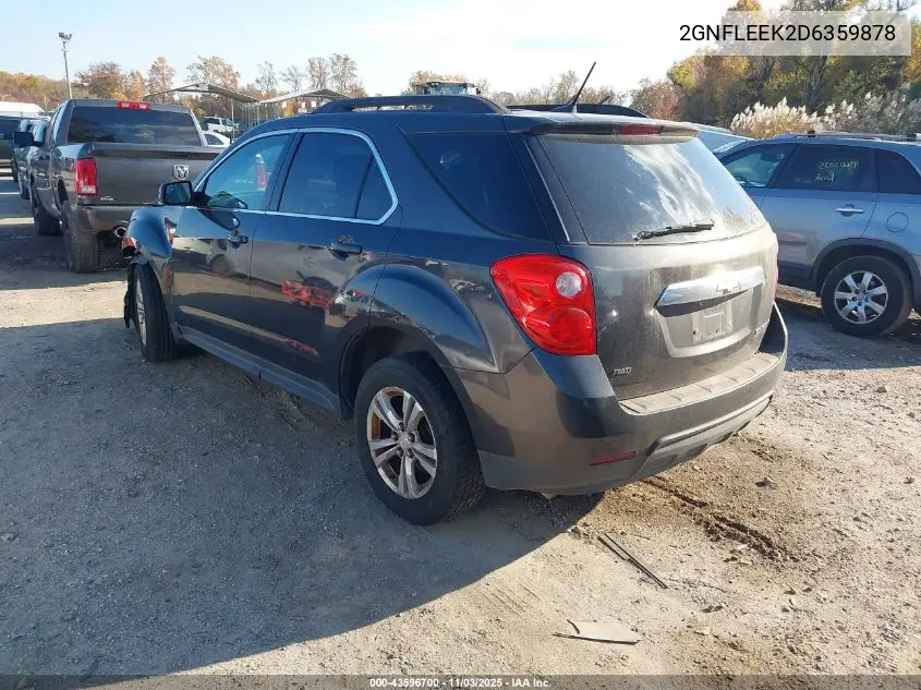 2GNFLEEK2D6359878 2013 Chevrolet Equinox 1Lt