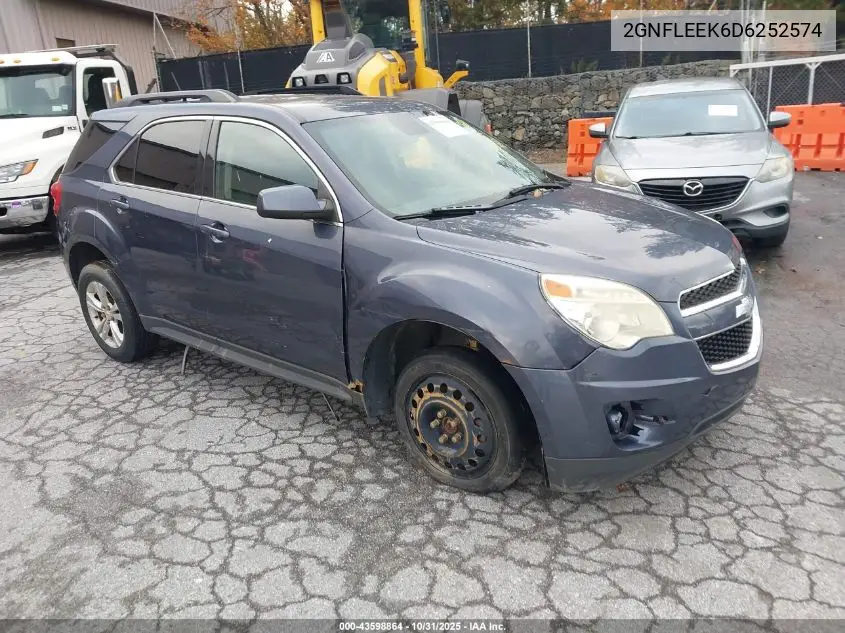 2GNFLEEK6D6252574 2013 Chevrolet Equinox 1Lt