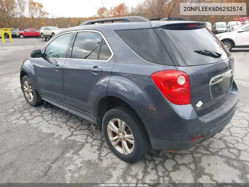 2GNFLEEK6D6252574 2013 Chevrolet Equinox 1Lt