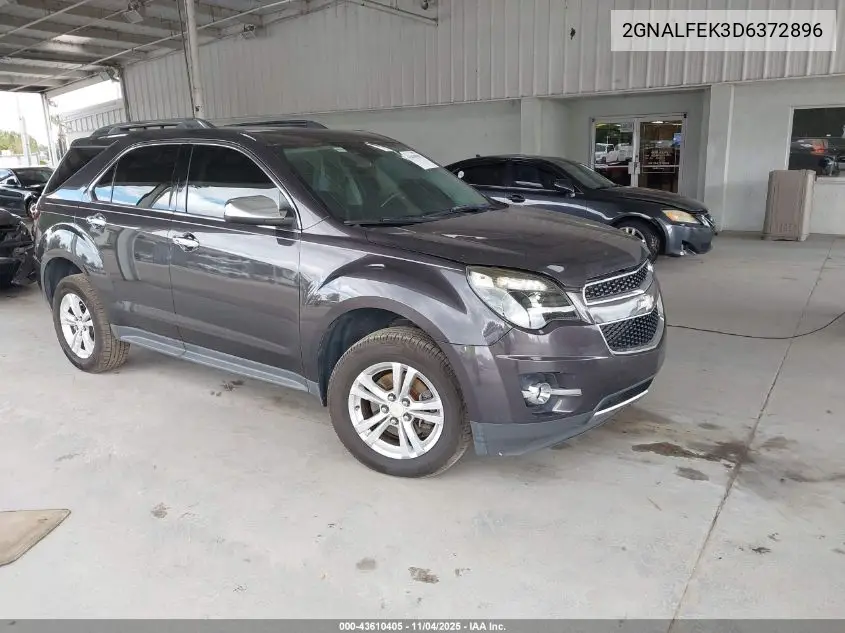 2GNALFEK3D6372896 2013 Chevrolet Equinox Ltz
