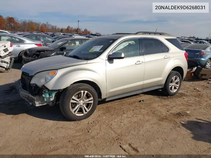 2GNALDEK9D6268031 2013 Chevrolet Equinox 1Lt