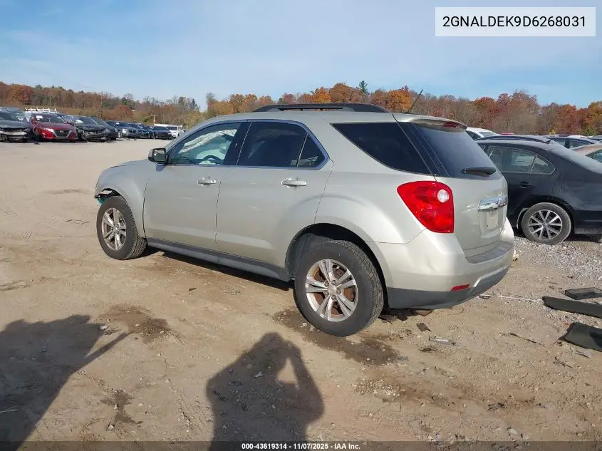2GNALDEK9D6268031 2013 Chevrolet Equinox 1Lt
