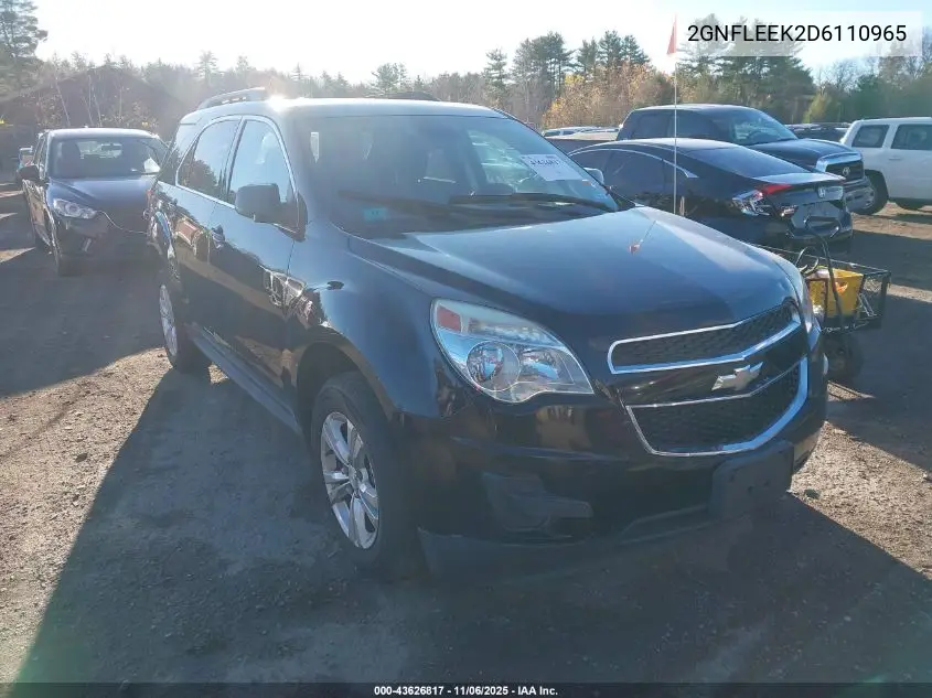 2GNFLEEK2D6110965 2013 Chevrolet Equinox 1Lt