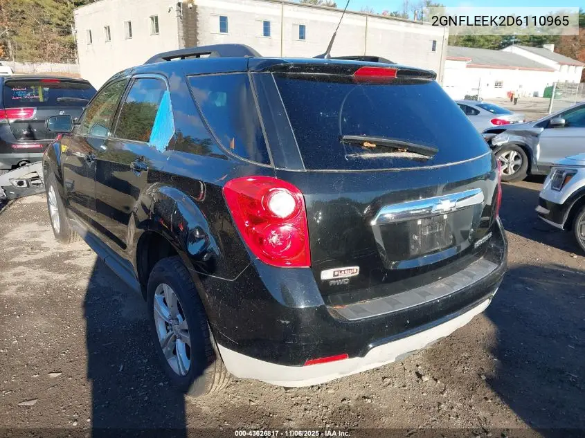 2GNFLEEK2D6110965 2013 Chevrolet Equinox 1Lt