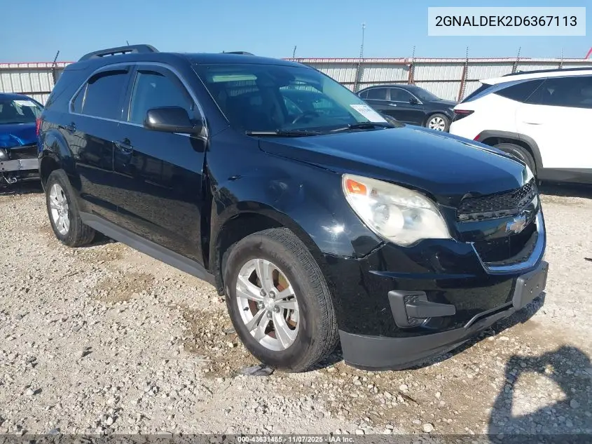 2GNALDEK2D6367113 2013 Chevrolet Equinox 1Lt