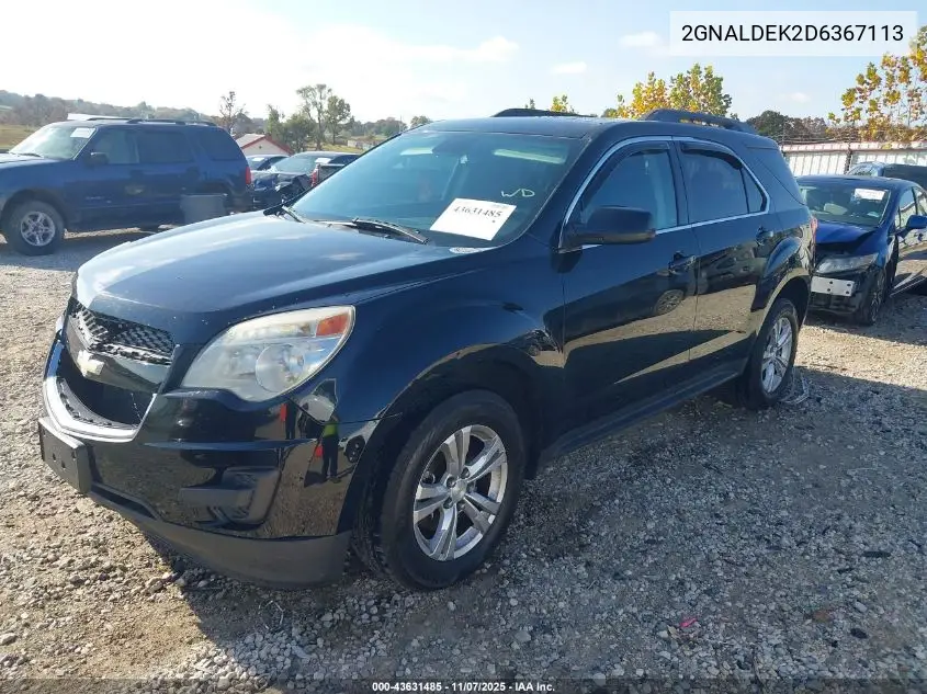 2GNALDEK2D6367113 2013 Chevrolet Equinox 1Lt