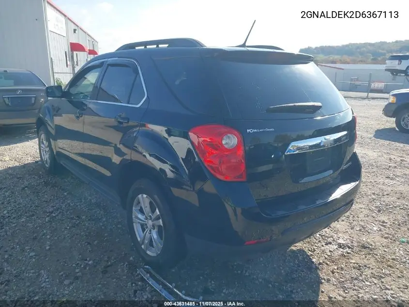 2GNALDEK2D6367113 2013 Chevrolet Equinox 1Lt