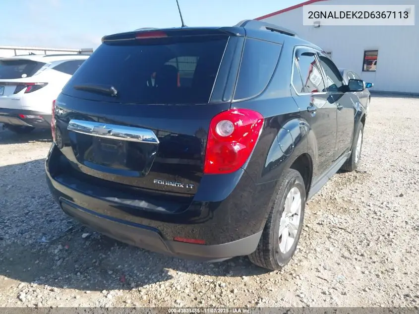 2GNALDEK2D6367113 2013 Chevrolet Equinox 1Lt