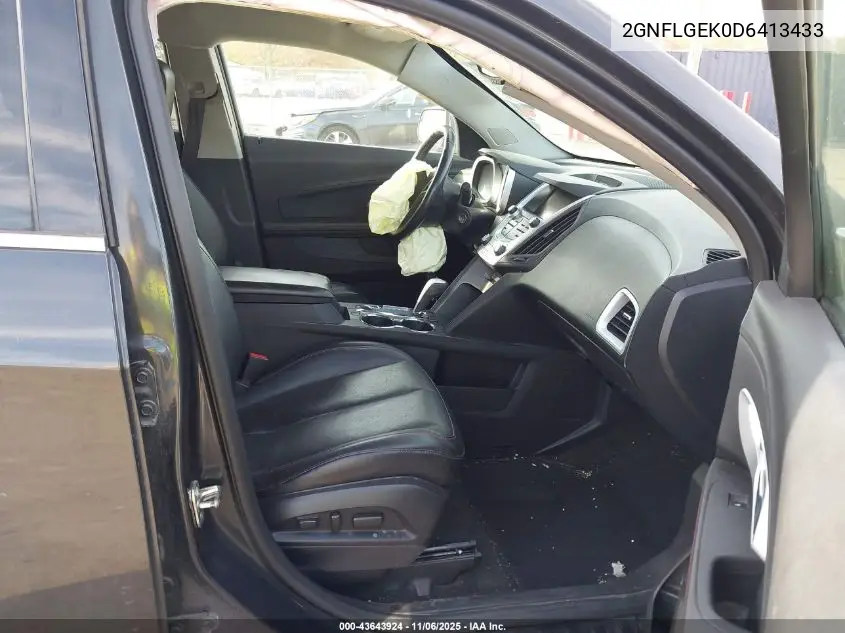 2GNFLGEK0D6413433 2013 Chevrolet Equinox Ltz