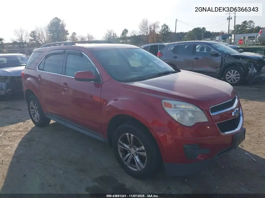 2GNALDEK3D6366343 2013 Chevrolet Equinox 1Lt