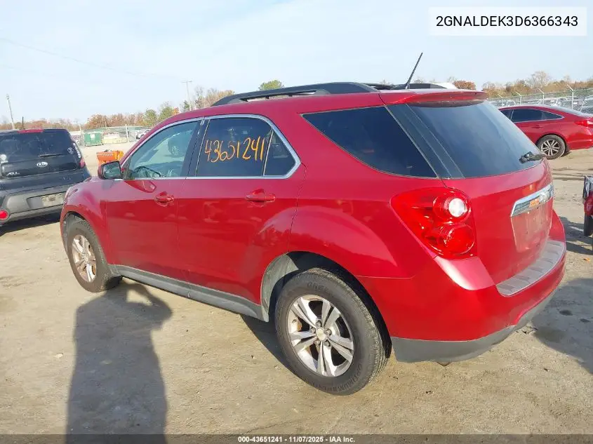 2GNALDEK3D6366343 2013 Chevrolet Equinox 1Lt