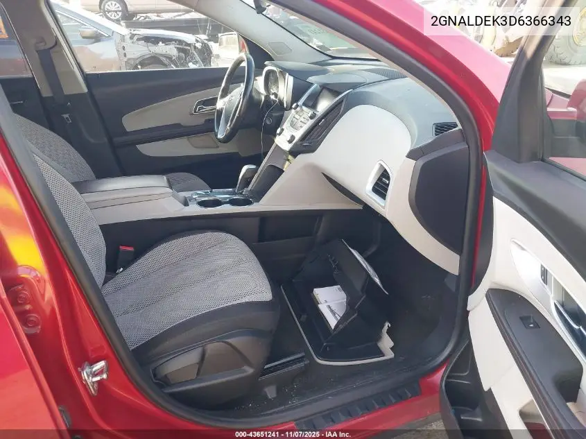 2GNALDEK3D6366343 2013 Chevrolet Equinox 1Lt