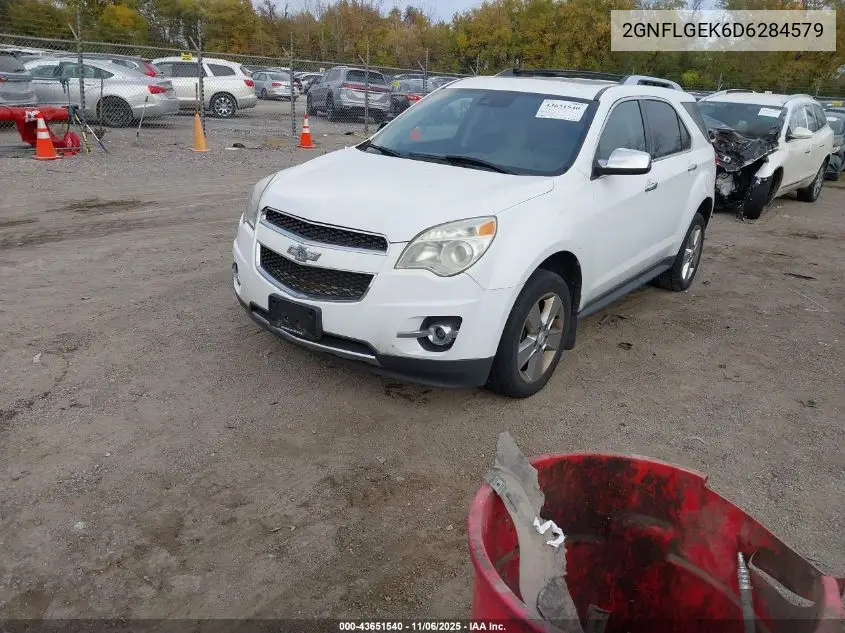 2GNFLGEK6D6284579 2013 Chevrolet Equinox Ltz