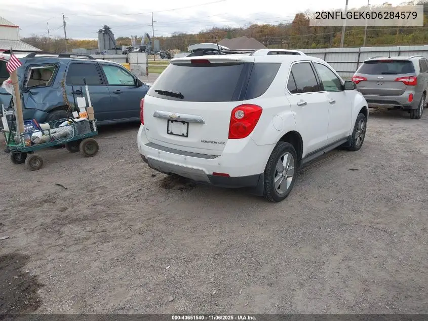 2GNFLGEK6D6284579 2013 Chevrolet Equinox Ltz