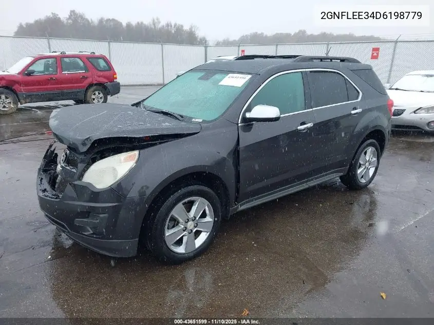 2GNFLEE34D6198779 2013 Chevrolet Equinox 1Lt