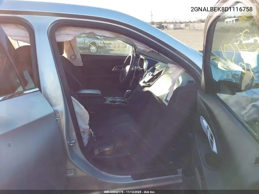 2GNALBEK8D1116758 2013 Chevrolet Equinox Ls