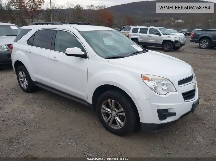 2GNFLEEK5D6258754 2013 Chevrolet Equinox 1Lt