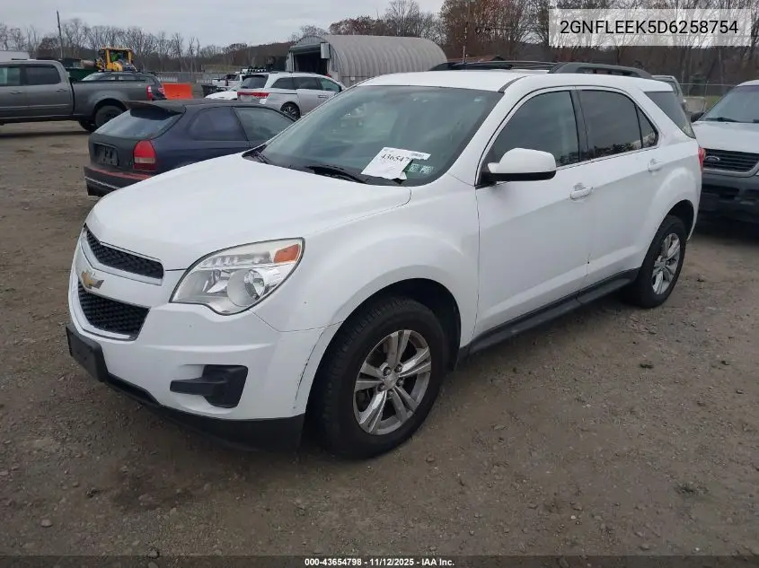 2GNFLEEK5D6258754 2013 Chevrolet Equinox 1Lt