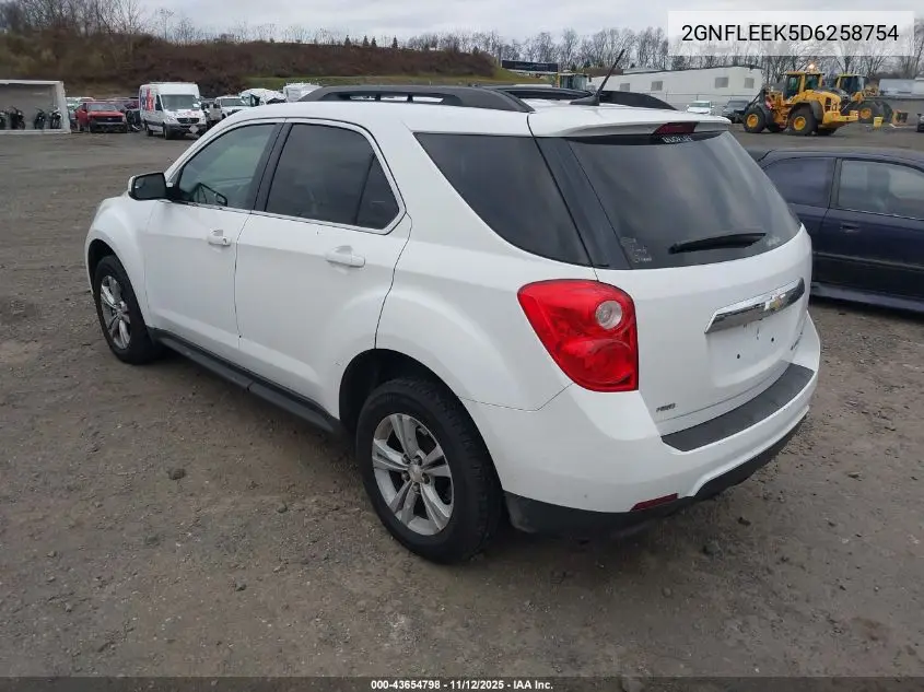 2GNFLEEK5D6258754 2013 Chevrolet Equinox 1Lt