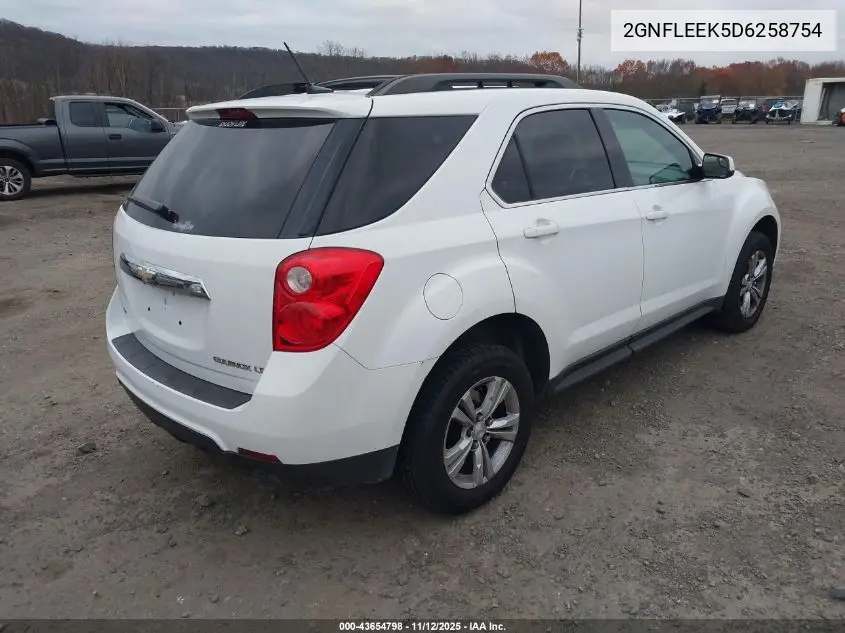 2GNFLEEK5D6258754 2013 Chevrolet Equinox 1Lt