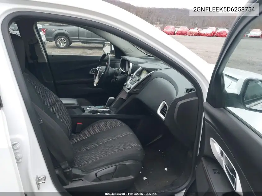 2GNFLEEK5D6258754 2013 Chevrolet Equinox 1Lt