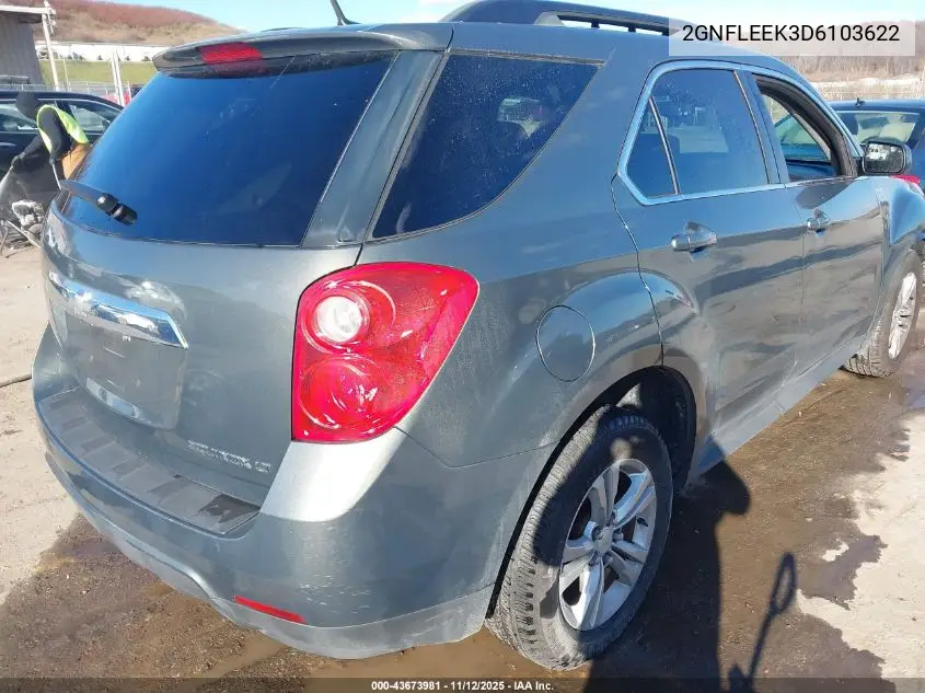 2GNFLEEK3D6103622 2013 Chevrolet Equinox 1Lt