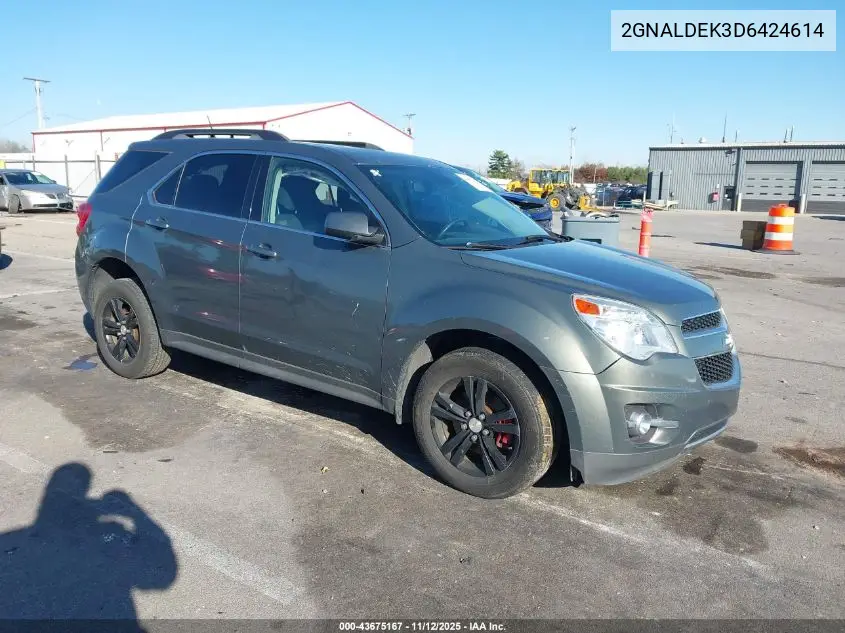 2GNALDEK3D6424614 2013 Chevrolet Equinox 1Lt