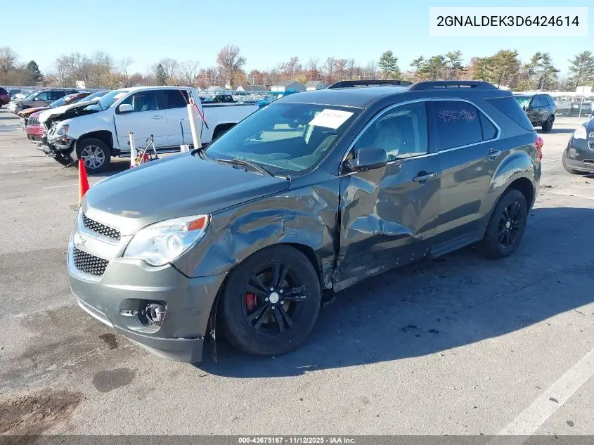 2GNALDEK3D6424614 2013 Chevrolet Equinox 1Lt