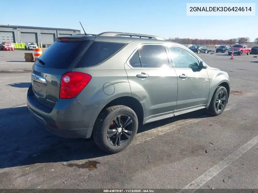 2GNALDEK3D6424614 2013 Chevrolet Equinox 1Lt