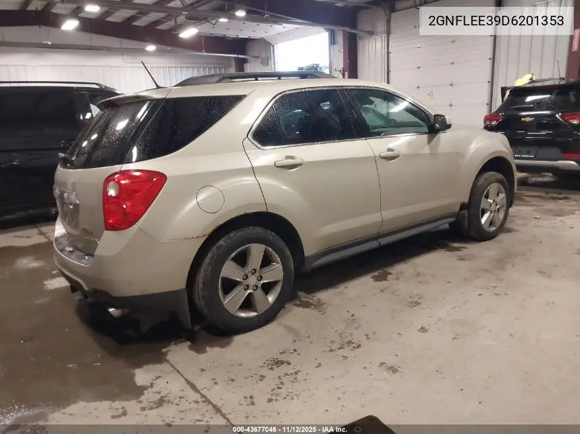 2GNFLEE39D6201353 2013 Chevrolet Equinox 1Lt