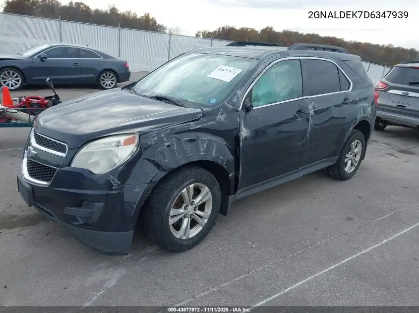2GNALDEK7D6347939 2013 Chevrolet Equinox 1Lt