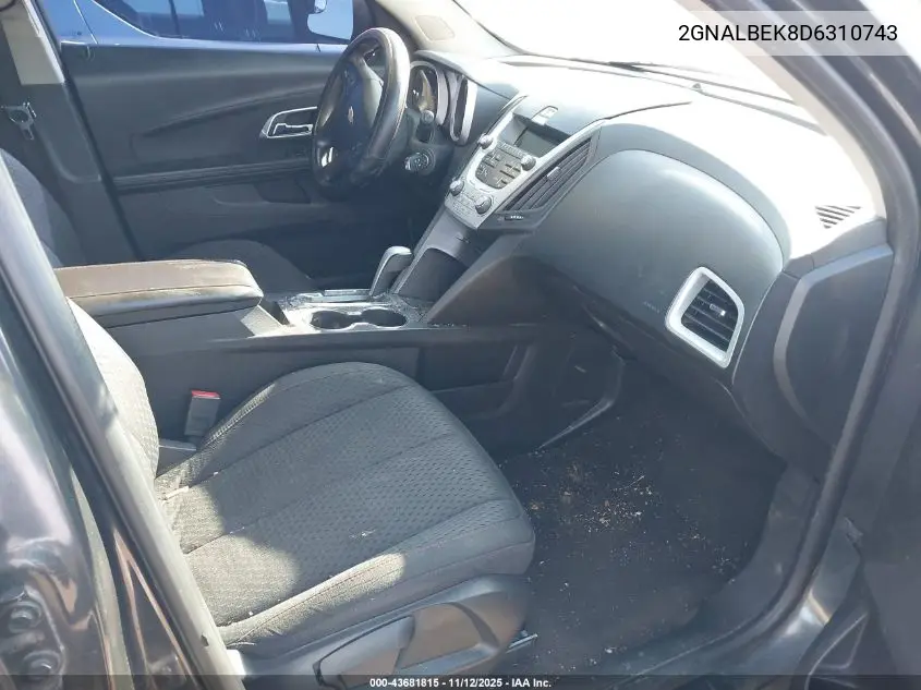 2GNALBEK8D6310743 2013 Chevrolet Equinox Ls