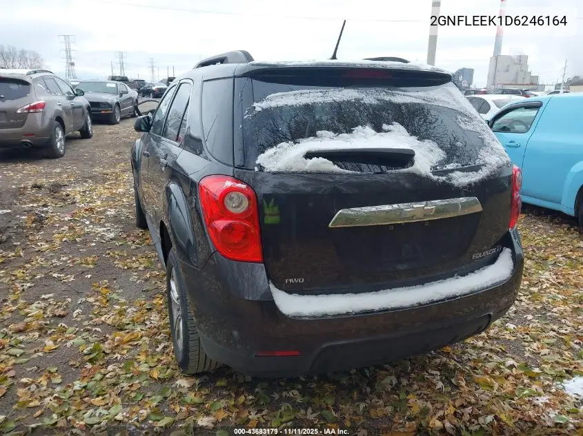 2GNFLEEK1D6246164 2013 Chevrolet Equinox 1Lt