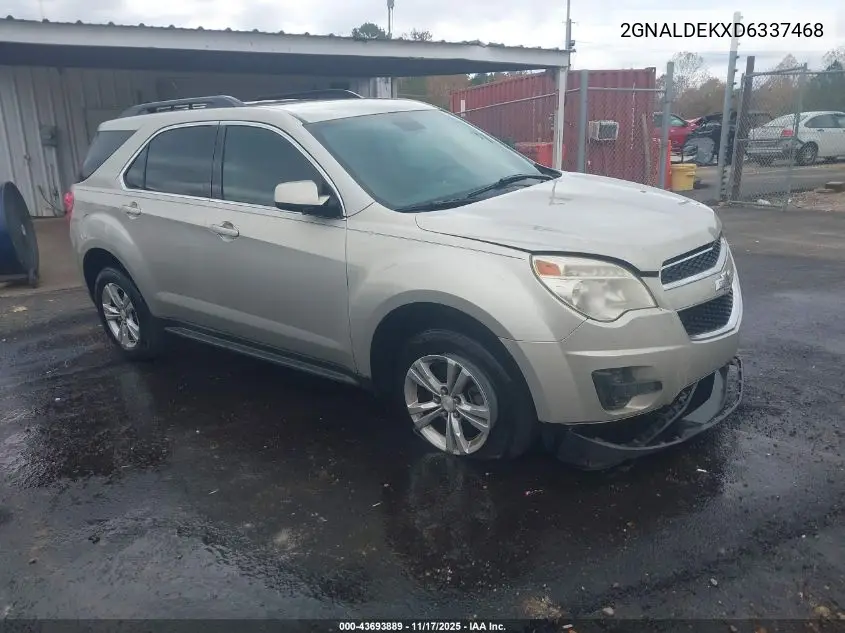 2GNALDEKXD6337468 2013 Chevrolet Equinox 1Lt