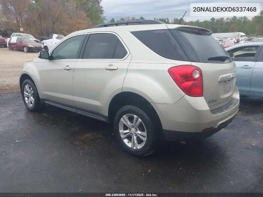 2GNALDEKXD6337468 2013 Chevrolet Equinox 1Lt