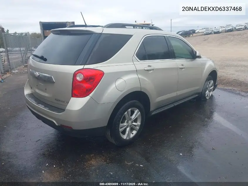2GNALDEKXD6337468 2013 Chevrolet Equinox 1Lt