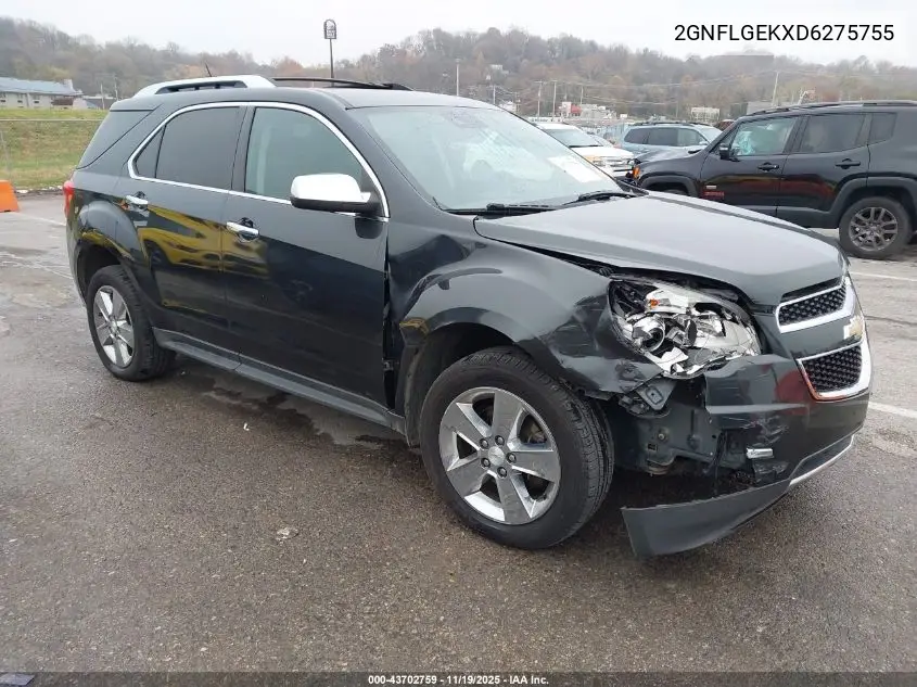 2GNFLGEKXD6275755 2013 Chevrolet Equinox Ltz