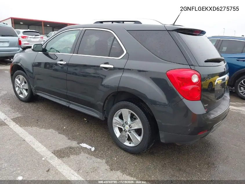 2GNFLGEKXD6275755 2013 Chevrolet Equinox Ltz