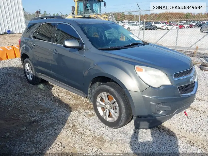 2GNALDEK6D6349634 2013 Chevrolet Equinox 1Lt