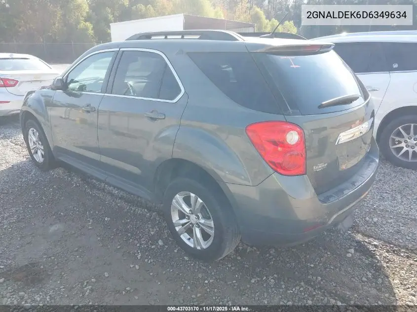 2GNALDEK6D6349634 2013 Chevrolet Equinox 1Lt