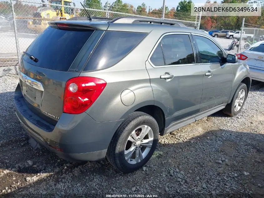 2GNALDEK6D6349634 2013 Chevrolet Equinox 1Lt