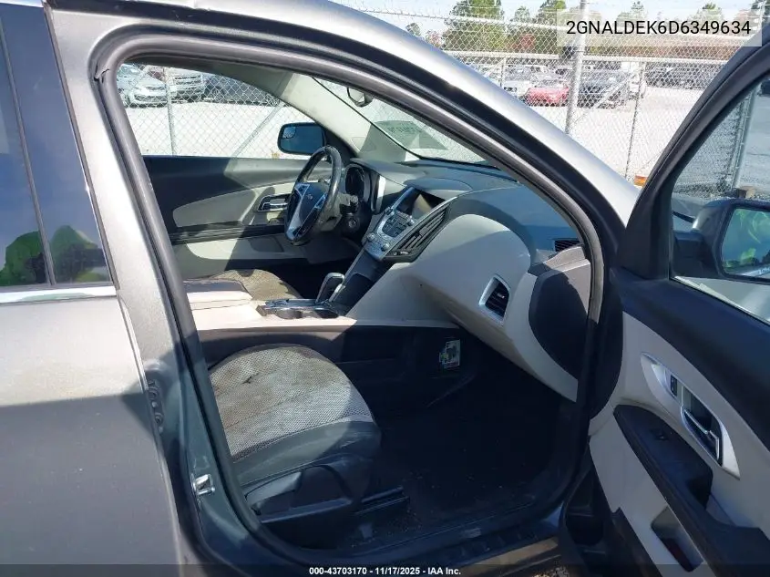 2GNALDEK6D6349634 2013 Chevrolet Equinox 1Lt