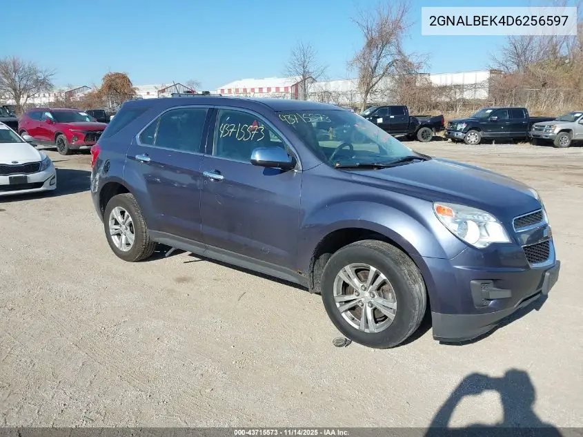 2GNALBEK4D6256597 2013 Chevrolet Equinox Ls