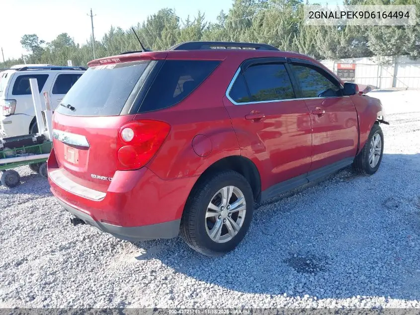 2GNALPEK9D6164494 2013 Chevrolet Equinox 2Lt