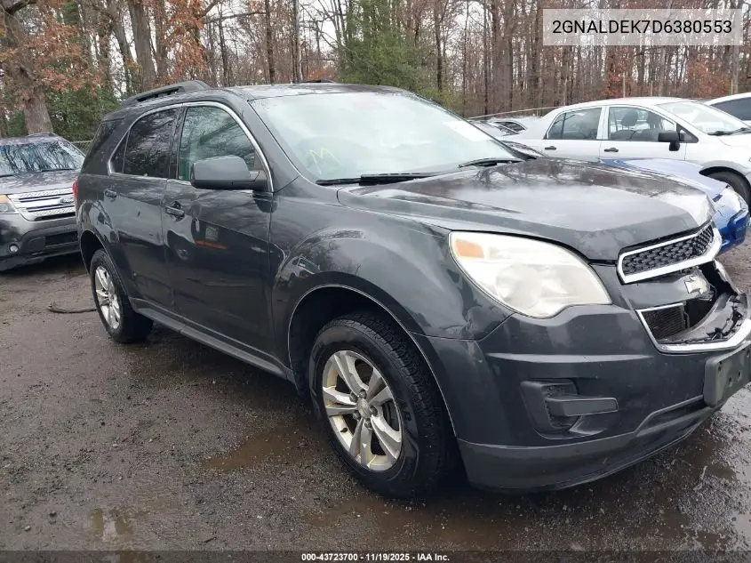 2GNALDEK7D6380553 2013 Chevrolet Equinox 1Lt