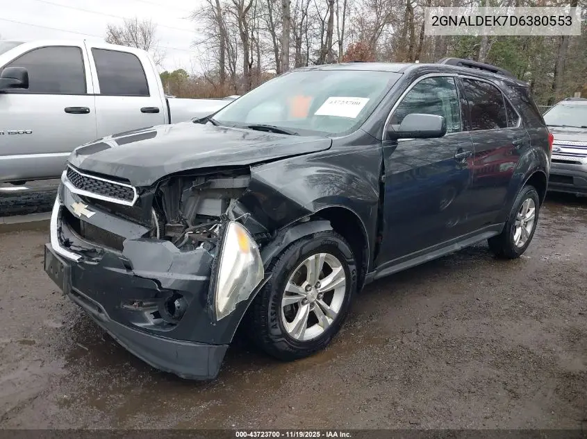 2GNALDEK7D6380553 2013 Chevrolet Equinox 1Lt