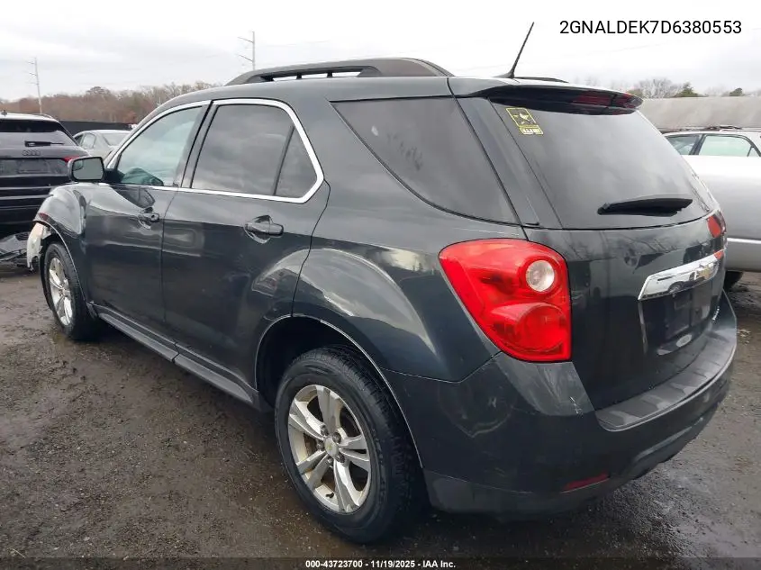 2GNALDEK7D6380553 2013 Chevrolet Equinox 1Lt