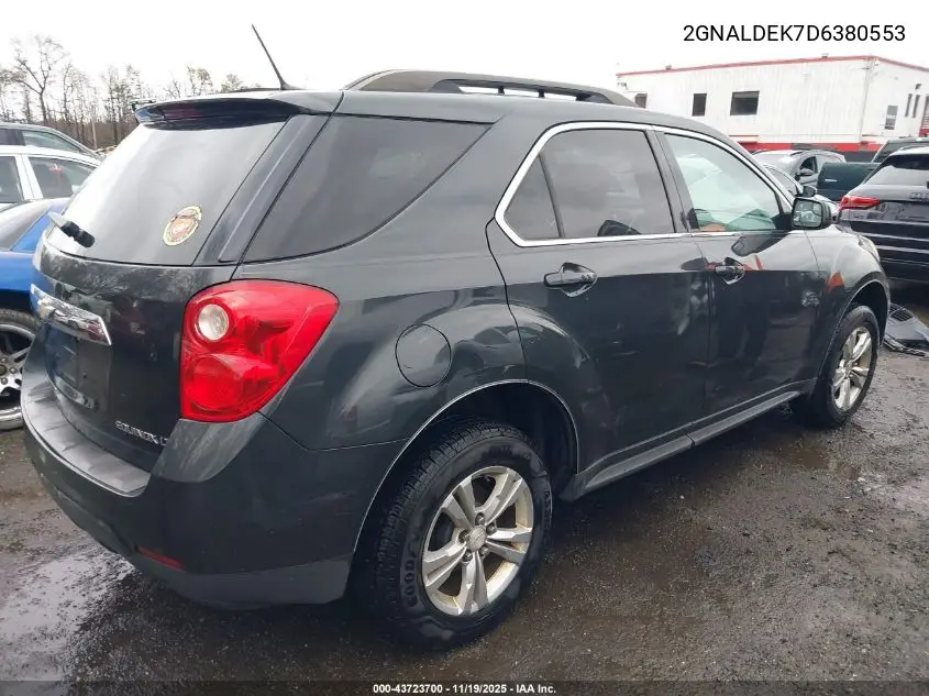 2GNALDEK7D6380553 2013 Chevrolet Equinox 1Lt
